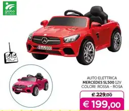 Universo Bimbo Auto elettrica Mercedes SL500 12V offerta