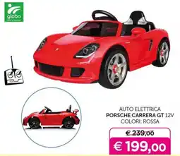 Universo Bimbo Auto elettrica Porsche Carrera GT 12V offerta