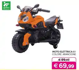 Universo Bimbo Moto elettrica 6V globo offerta