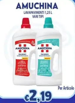 Opportunity Shop Amuchina lavapavimenti offerta