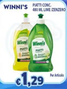 Opportunity Shop Winni's piatti conc. offerta