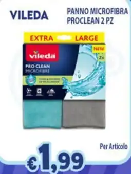 Opportunity Shop Vileda panno microfibra pro clean offerta