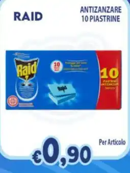 Opportunity Shop Raid antizanzare offerta