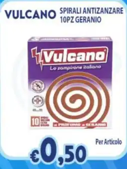 Opportunity Shop Vulcano spirali antizanzare offerta