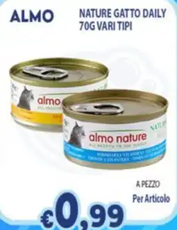 Opportunity Shop Almo Nature Gatto Daily offerta