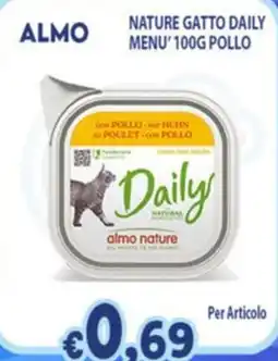 Opportunity Shop Almo Nature Daily con pollo offerta