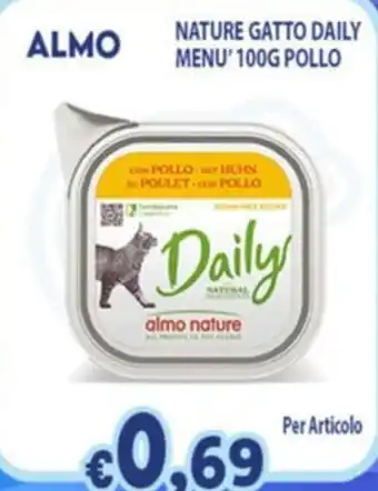 Almo Nature Daily con pollo