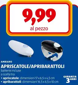 ALDI Ambiano apriscatole/apribarattoli offerta
