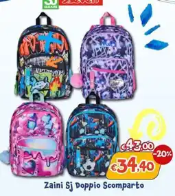 Giokids Zaini Sj Doppio Scomparto offerta