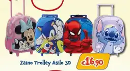 Giokids Zaino Trolley Asilo 3D offerta