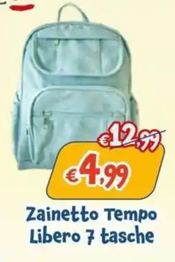 Giokids Zainetto Tempo Libero 7 tasche offerta