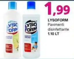 Irys Lysoform Pavimenti disinfettante offerta