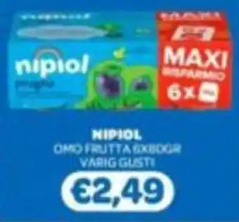 Nipiol omo frutta varig gusti