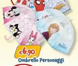 Giokids Ombrello Personaggi offerta