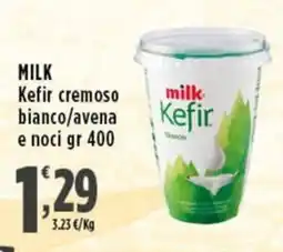 Rossotono Carrefour milk Kefir bianco offerta