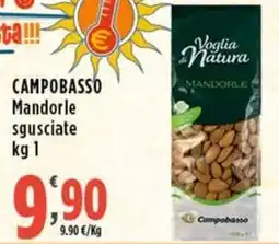 Rossotono Carrefour Mandorle sgusciate Campobasso offerta