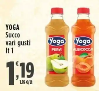Rossotono Carrefour Yoga Succo vari gusti offerta
