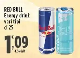 Rossotono Carrefour Red Bull Energy drink offerta