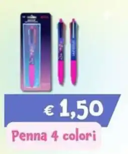 Giokids Penna 4 colori offerta