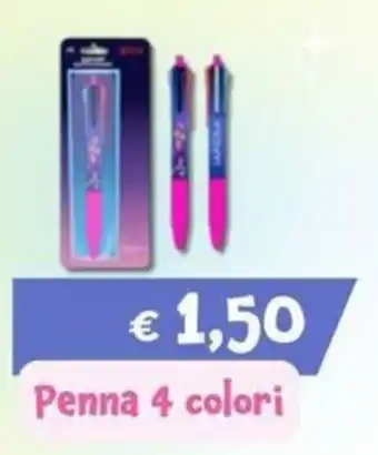 Penna 4 colori