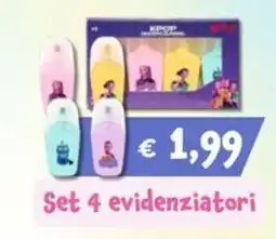 Giokids Kpop evidenziatori offerta