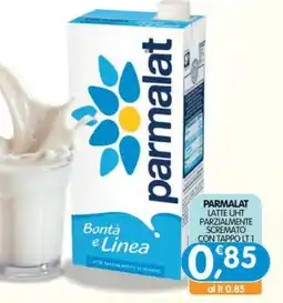 Le Delizie del Sud Parmalat latte uht parzialmente scremato con tappo offerta