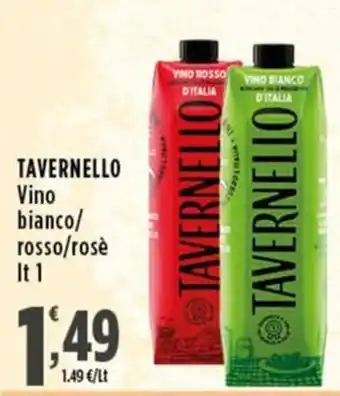 Tavernello Vino bianco/rosso/rosè