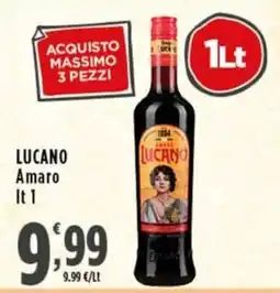 Rossotono Carrefour Lucano Amaro offerta