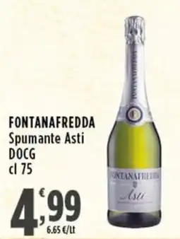 Rossotono Carrefour Fontanafredda Spumante Asti DOCG offerta