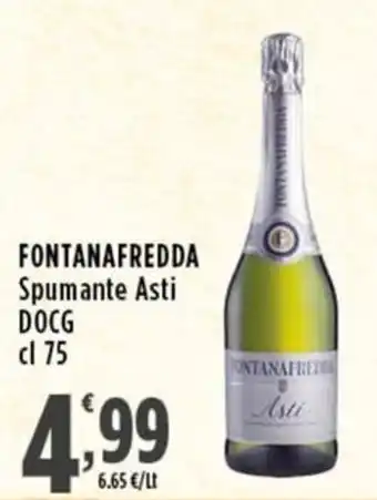 Rossotono Carrefour Fontanafredda Spumante Asti DOCG offerta