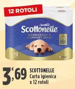 Rossotono Carrefour Scottonelle Carta igienica offerta