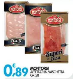 Le Delizie del Sud Montorsi affettati in vaschetta offerta