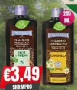Irys Shampoo biologico aloe e avena offerta