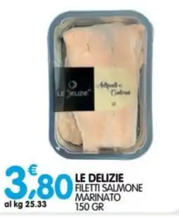 Le Delizie del Sud Le Delizie filetti salmone marinato offerta