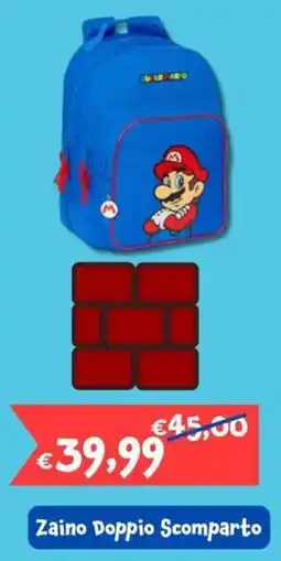 Giokids Zaino Doppio Scomparto offerta