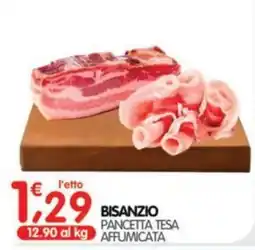 Le Delizie del Sud Bisanzio Pancetta Tesa Affumicata offerta