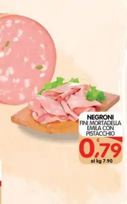 Le Delizie del Sud Negroni fini mortadella emila con pistacchio offerta