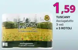 Irys Tuscany asciugatutto offerta