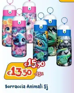 Giokids Borraccia Animali Sj offerta