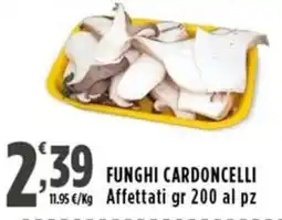 Rossotono Carrefour Funghi cardoncelli offerta