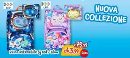 Giokids Zaino Estensibile Sj Led/Glow offerta