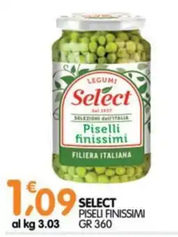 Le Delizie del Sud Select Piselli Finissimi offerta