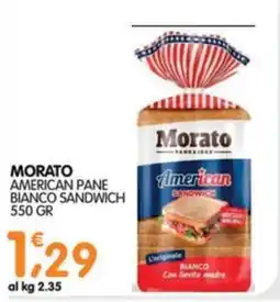 Le Delizie del Sud Morato American Pane Bianco Sandwich offerta