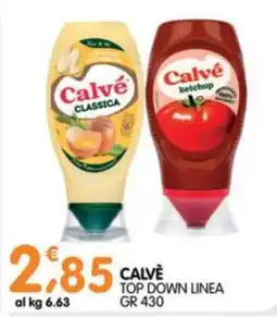 Le Delizie del Sud Calvé ketchup offerta