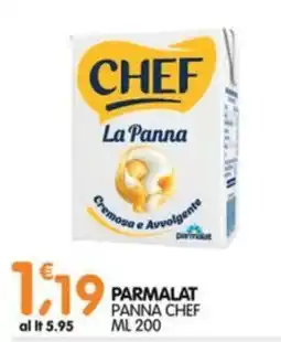 Le Delizie del Sud Parmalat panna chef offerta