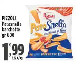 Rossotono Carrefour Pizzoli Patasnella barchette offerta
