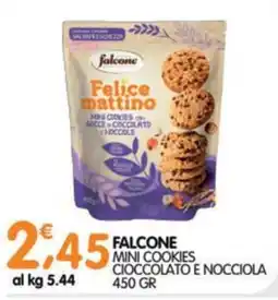 Le Delizie del Sud Falcone Felice mattino mini cookies cioccolato e nocciola offerta
