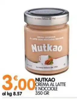 Le Delizie del Sud Nutkao crema al latte e nocciole offerta