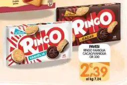 Le Delizie del Sud Ringo vaniglia offerta