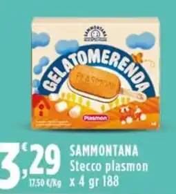 Rossotono Carrefour Gelatomerenda Stecco Plasmon offerta
